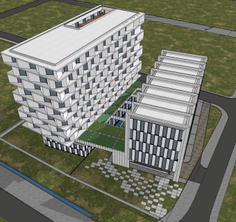 办公建筑高层办公楼